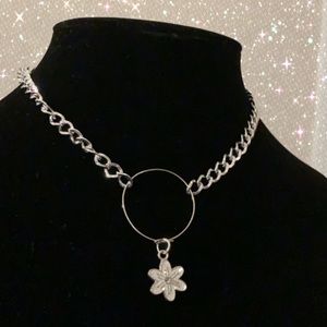 Chained white flower